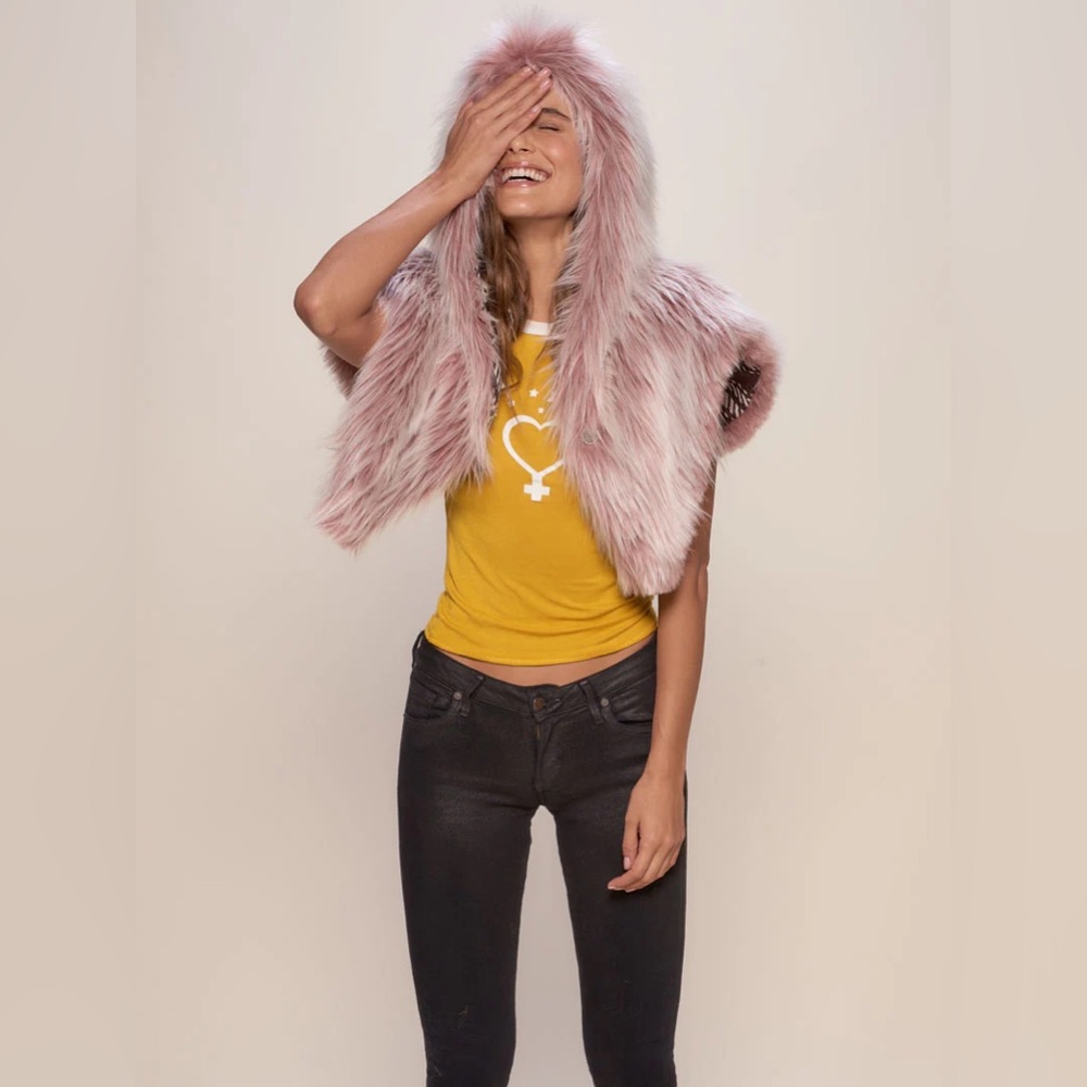 Spirithoods GALAH COLLECTOR EDITION FAUX FUR SHAWL NWT